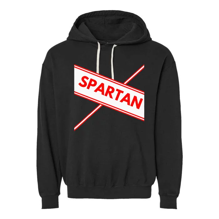 Spartan Cheerleader Easy Halloween Costume Design Garment-Dyed Fleece Hoodie