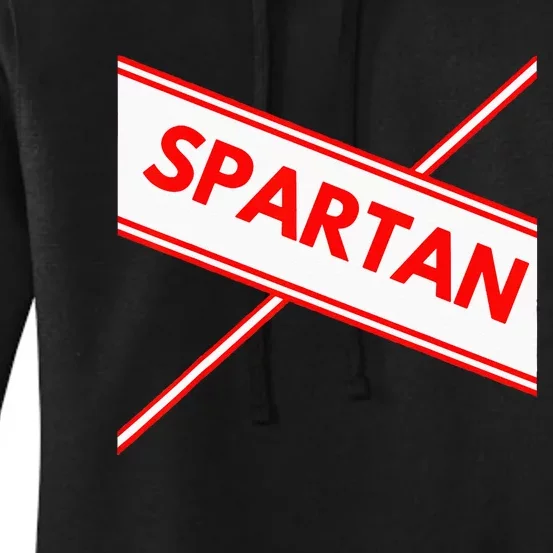 Spartan Cheerleader Easy Halloween Costume Design Women's Pullover Hoodie