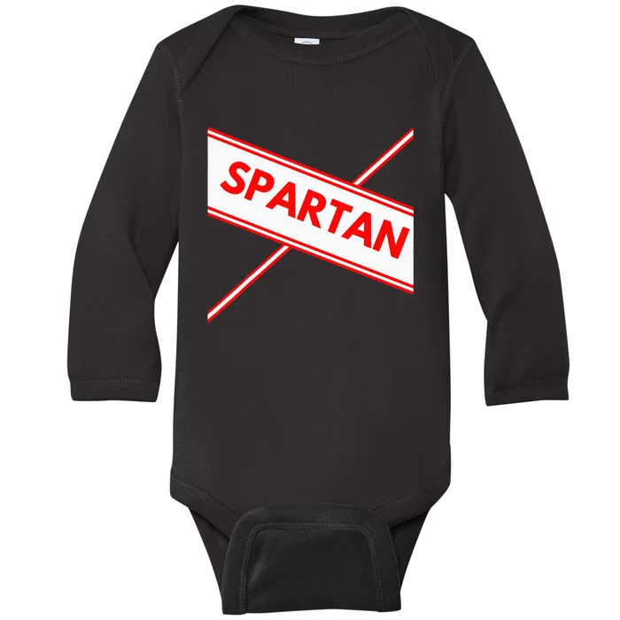 Spartan Cheerleader Easy Halloween Costume Design Baby Long Sleeve Bodysuit