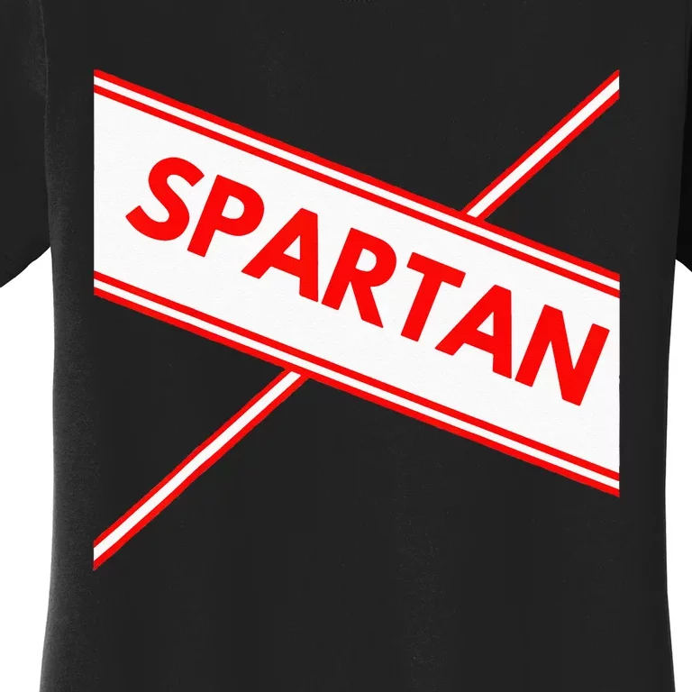 Spartan Cheerleader Easy Halloween Costume Design Women's T-Shirt