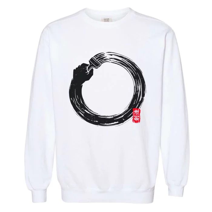 Self Creation Enso (W) Garment-Dyed Sweatshirt