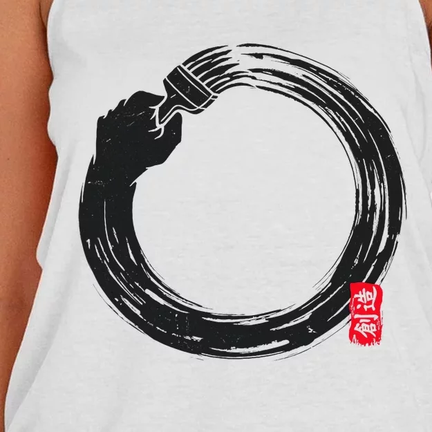 Self Creation Enso (W) Women's Knotted Racerback Tank