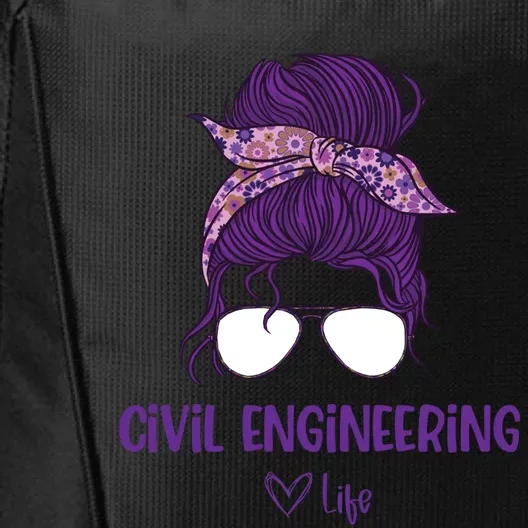 S Civil Engineering Life Civil Engineering Major Gift City Backpack