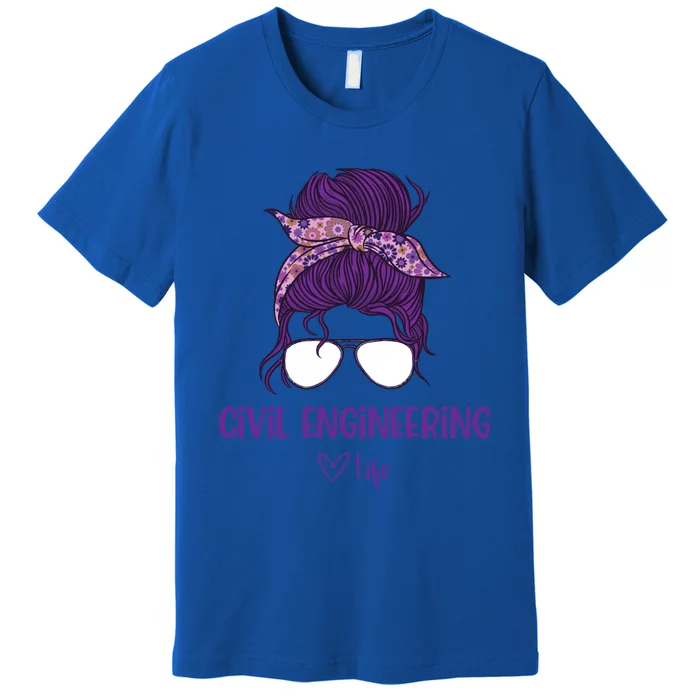 S Civil Engineering Life Civil Engineering Major Gift Premium T-Shirt