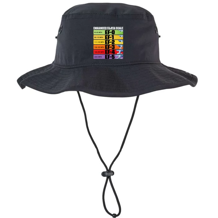 Storm Chasing Enhanced Fujita Scale Tornado Meteorologist Legacy Cool Fit Booney Bucket Hat