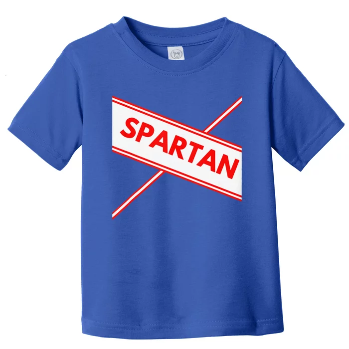 Spartan Cheerleader Easy Halloween Costume Design Toddler T-Shirt