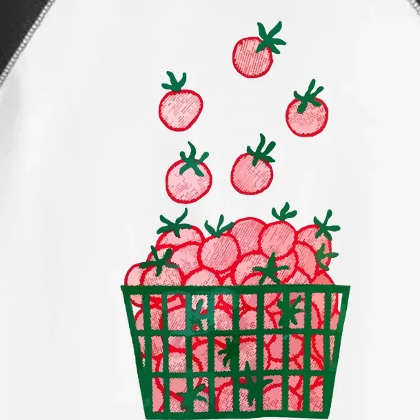 Strawberry Cute Food Toddler Fine Jersey T-Shirt