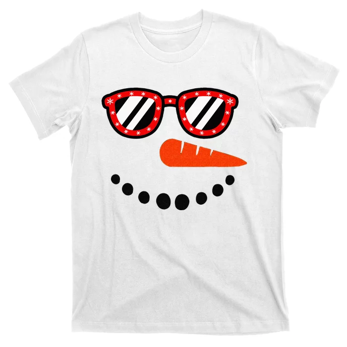 Snowman Christmas For Men Women Snowman Girls T-Shirt