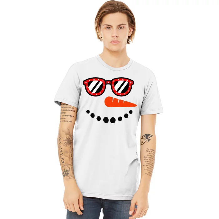 Snowman Christmas For Men Women Snowman Girls Premium T-Shirt