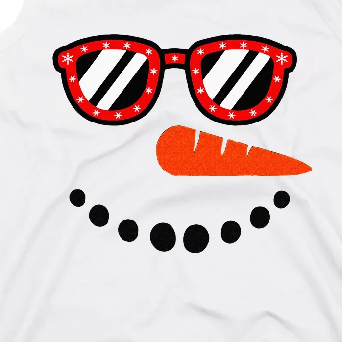 Snowman Christmas For Men Women Snowman Girls Tank Top