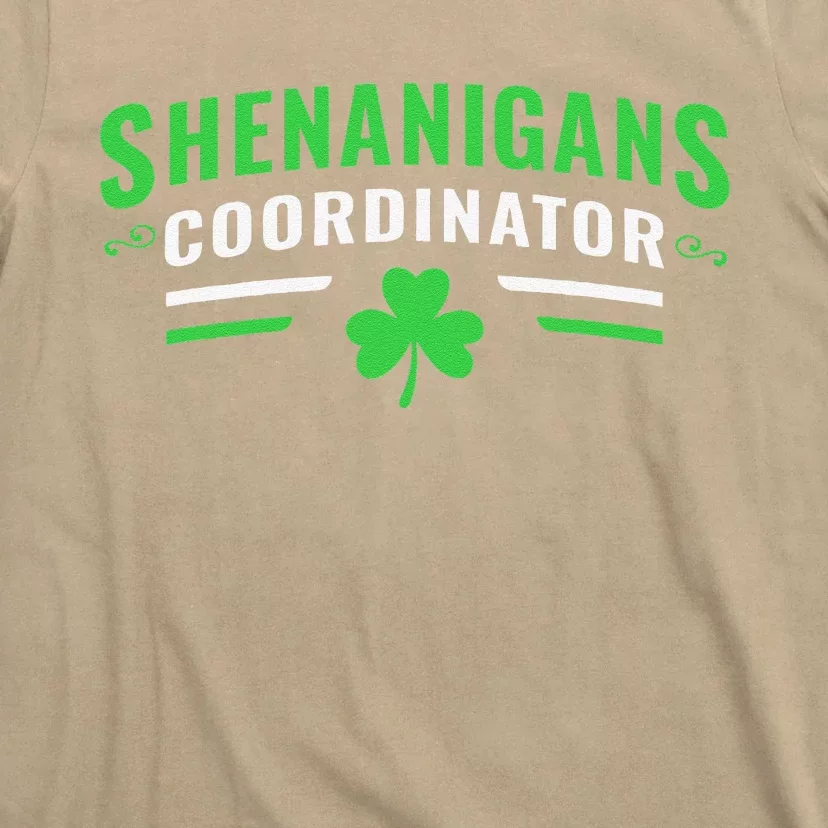 Shenanigans Coordinator Funny Teacher St Patrick's Day T-Shirt