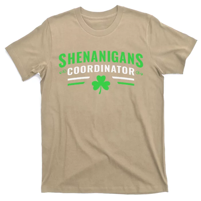 Shenanigans Coordinator Funny Teacher St Patrick's Day T-Shirt