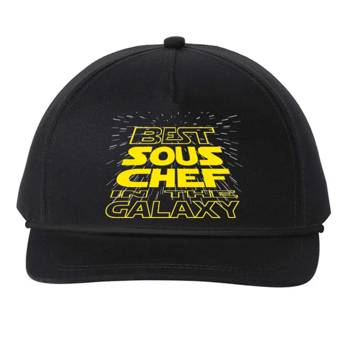 Sous Chef Funny Cool Galaxy Job Gift Snapback Five-Panel Rope Hat