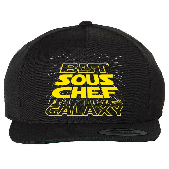 Sous Chef Funny Cool Galaxy Job Gift Wool Snapback Cap