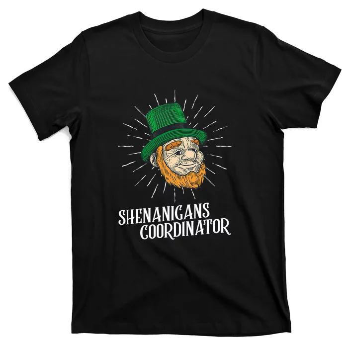 Shenanigans Coordinator Funny Teacher St Patricks Day T-Shirt