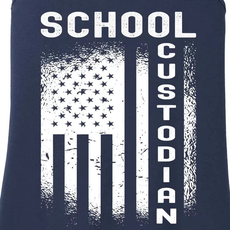 School Custodian Funny Ladies Essential Tank