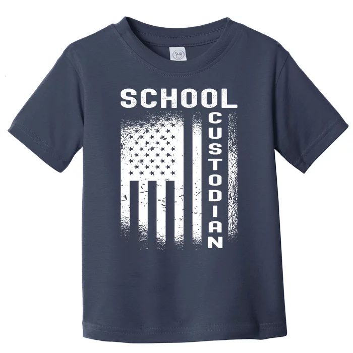 School Custodian Funny Toddler T-Shirt