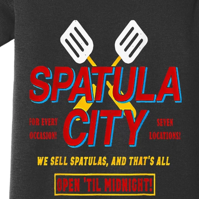 Spatula City Funny Baby Bodysuit