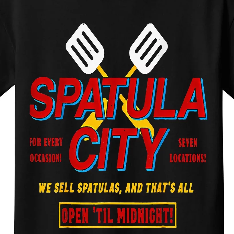 Spatula City Funny Kids T-Shirt