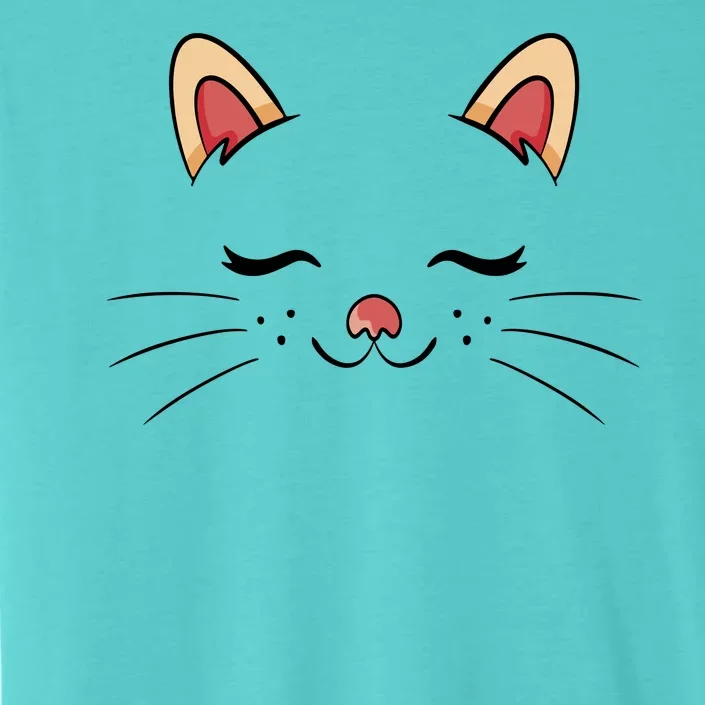 Sleeping Cat Face ChromaSoft Performance T-Shirt