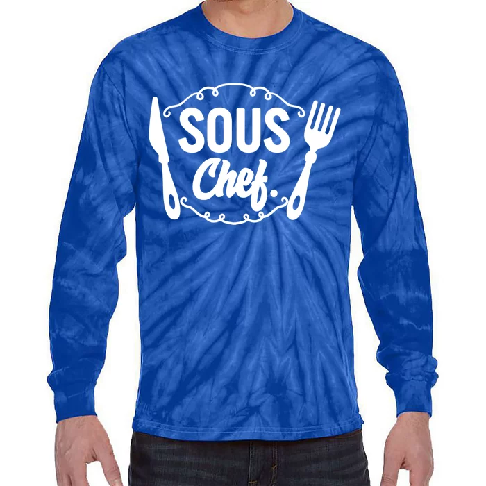 Sous Chef Family Matching Head Chef Mothers Day Mom Birthday Gift Tie-Dye Long Sleeve Shirt