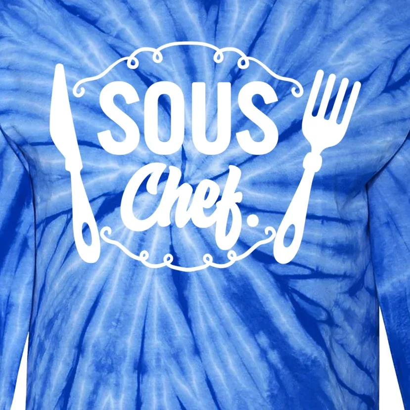 Sous Chef Family Matching Head Chef Mothers Day Mom Birthday Gift Tie-Dye Long Sleeve Shirt