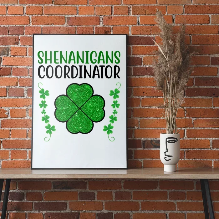 Shenanigans Coordinator Festive St Patrick's Day Poster