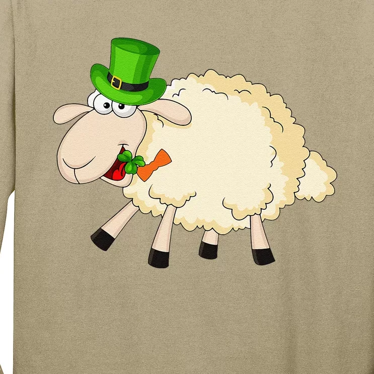 Sheep Celebrate Festival Of St. Patrick Green Gift Long Sleeve Shirt