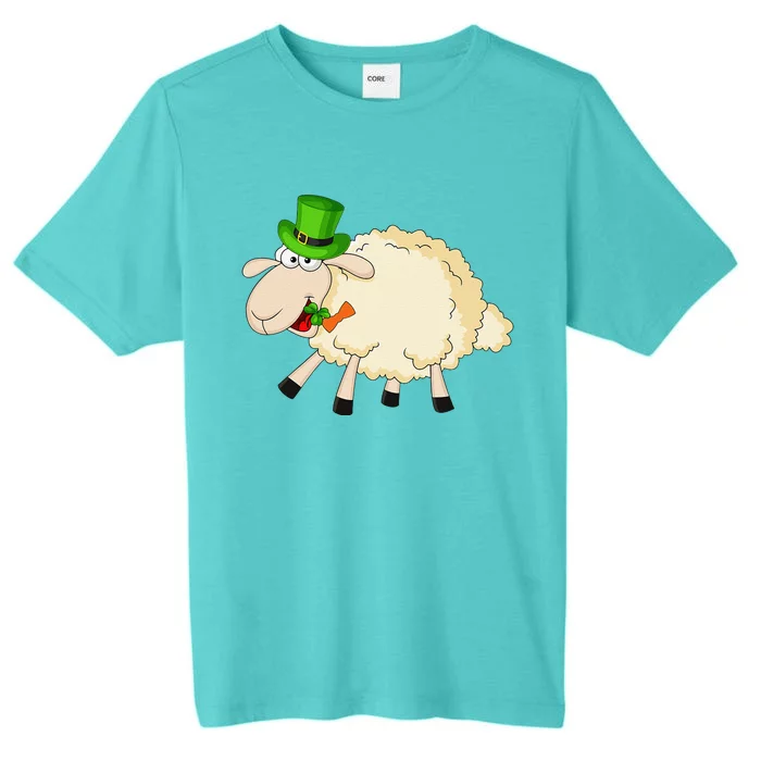 Sheep Celebrate Festival Of St. Patrick Green Gift ChromaSoft Performance T-Shirt