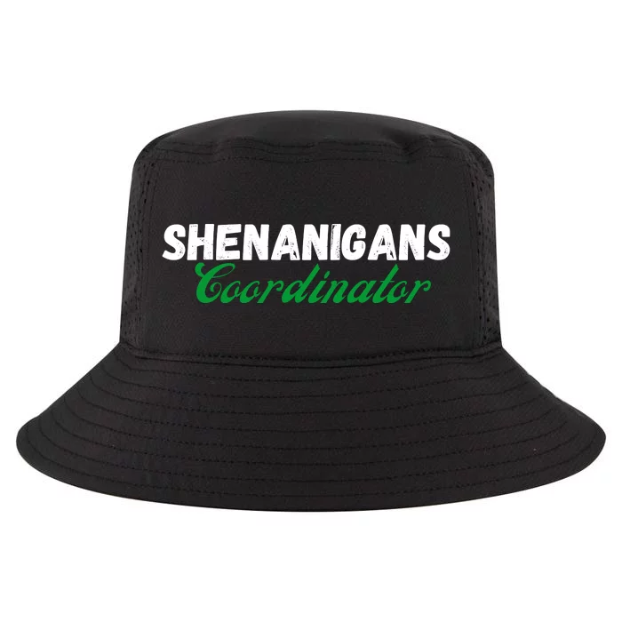 Shenanigans Coordinator Funny St Patrick's Day Cool Comfort Performance Bucket Hat