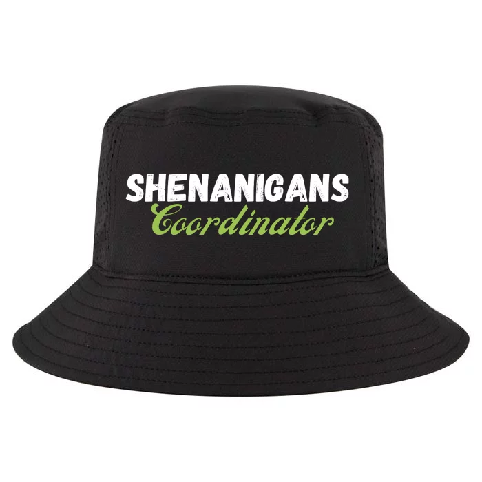 Shenanigans Coordinator Funny St Patrick's Day Cool Comfort Performance Bucket Hat