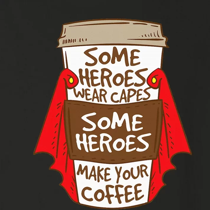 Superhero Coffee For Coffee Lovers And Baristas Toddler Long Sleeve Shirt