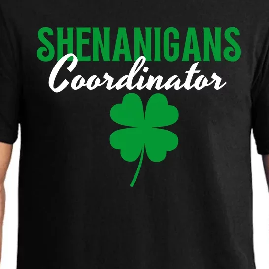 Shenanigans Coordinator Funny St Patrick's Day Pajama Set