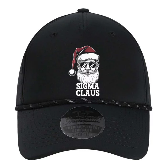 Sigma Claus Funny Christmas Santa Claus Sarcastic Joke Performance The Dyno Cap