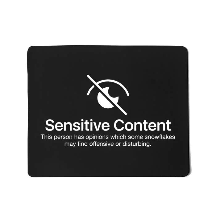 Sensitive Content Funny Political Republican Democrat Mousepad