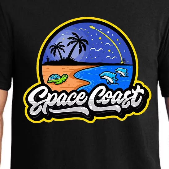 Space Coast Florida Space And Rocket Program Pajama Set