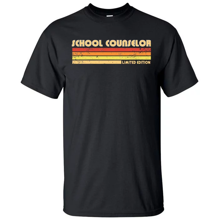 School Counselor Funny Personalized Profession Birthday Idea Tall T-Shirt