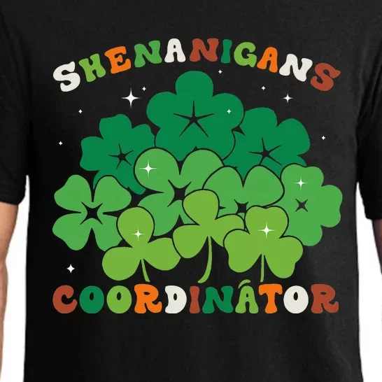 Shenanigans Coordinator Funny St Patricks Day Teacher Pajama Set