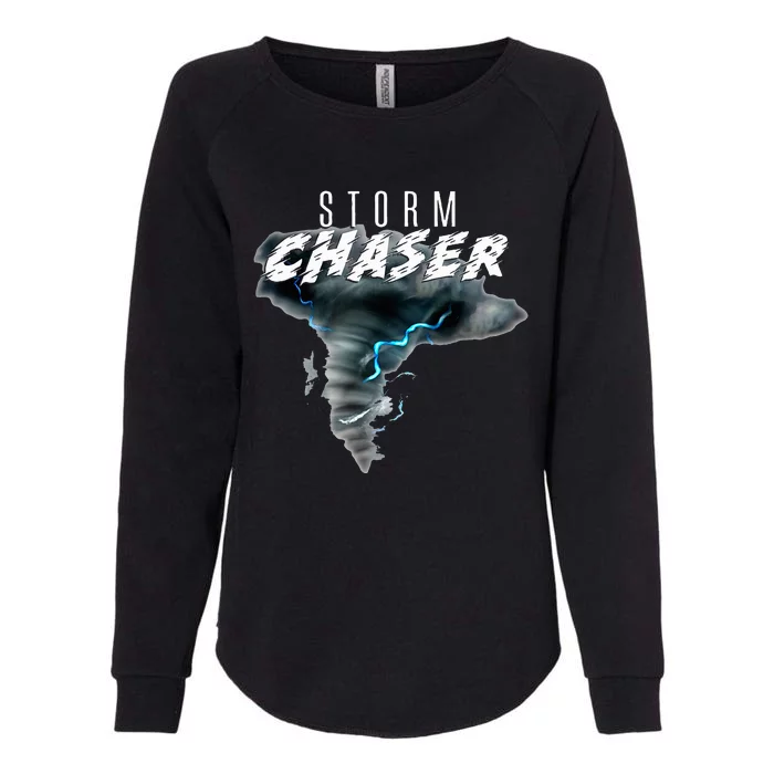 Storm Chasing For Tornado Chaser Weather Forecasting Womens California Wash Sweatshirt