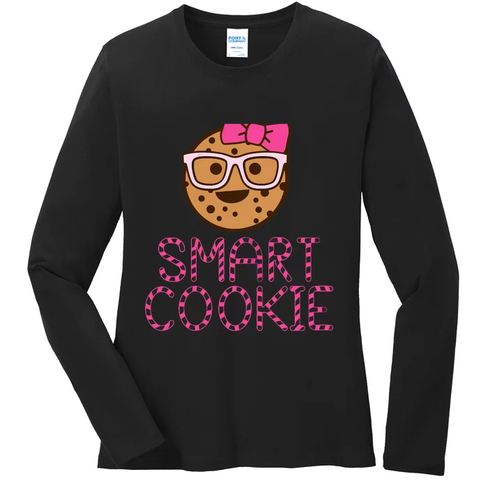 Smart Cookie Funny School Ladies Long Sleeve Shirt