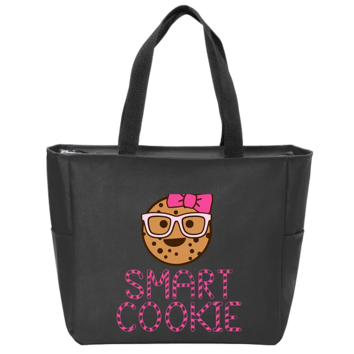 Smart Cookie Funny School Zip Tote Bag