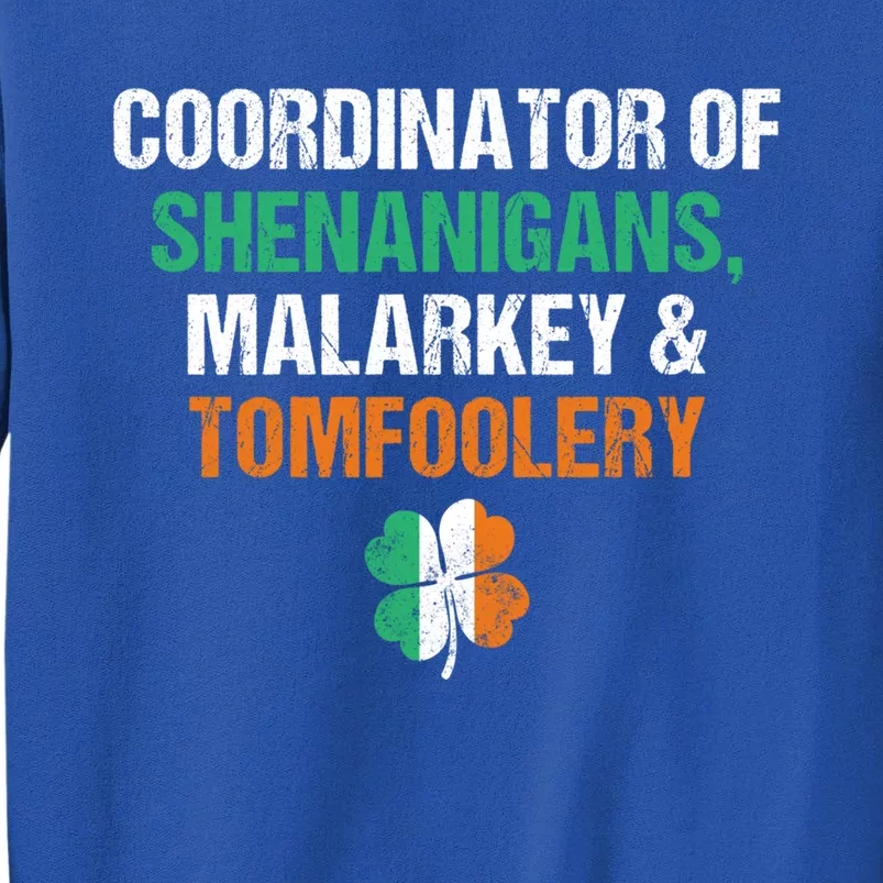 Shenanigans Coordinator Funny St Patricks Day Gift Sweatshirt