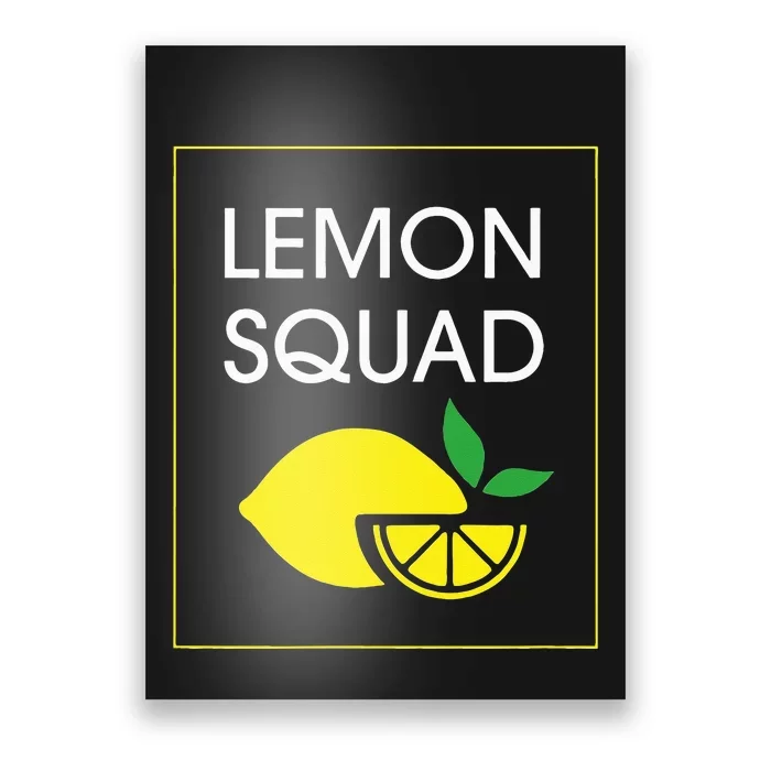 Summer Citrus Fruits Exotic Lemon Lemonade Poster