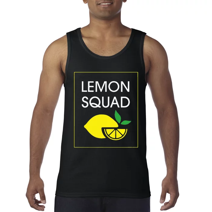 Summer Citrus Fruits Exotic Lemon Lemonade Tank Top