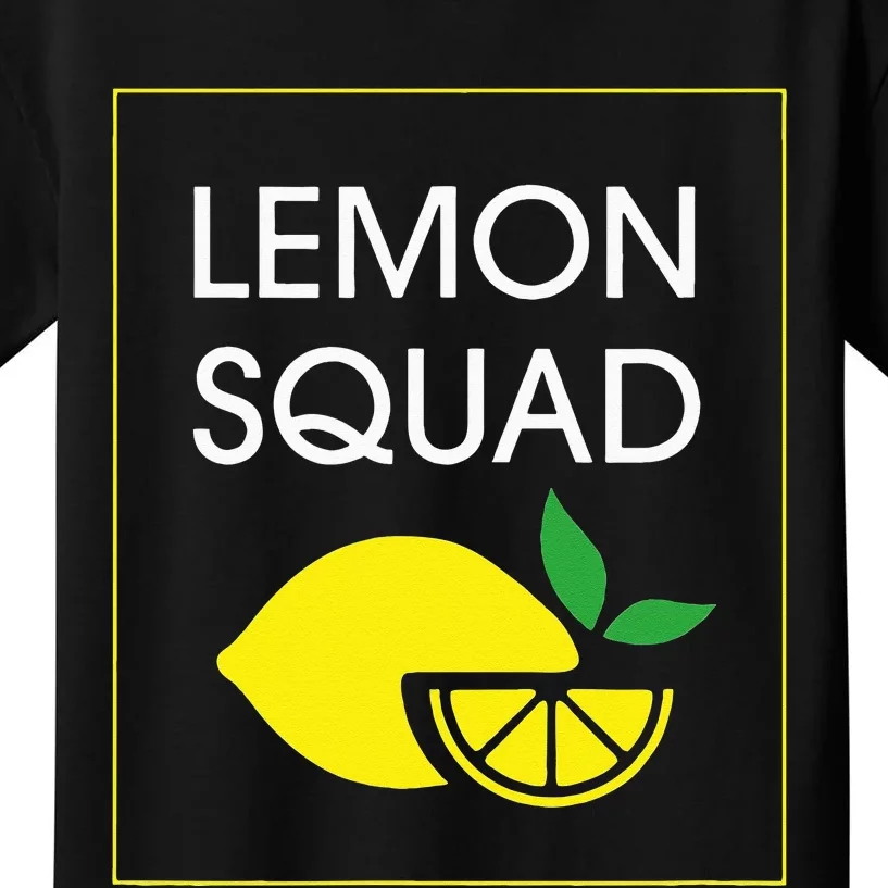 Summer Citrus Fruits Exotic Lemon Lemonade Kids T-Shirt