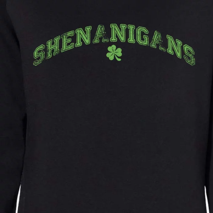 Shenanigans Coordinator Funny St PatrickS Day Teacher Womens California Wash Sweatshirt