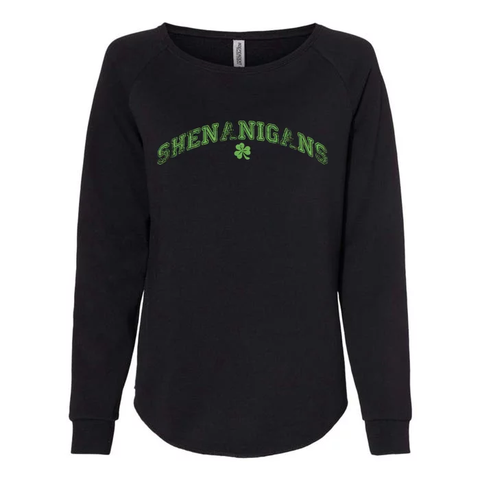 Shenanigans Coordinator Funny St PatrickS Day Teacher Womens California Wash Sweatshirt