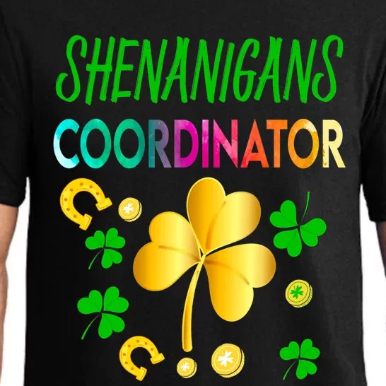 Shenanigans Coordinator Funny Teacher St Patrick's Day Pajama Set