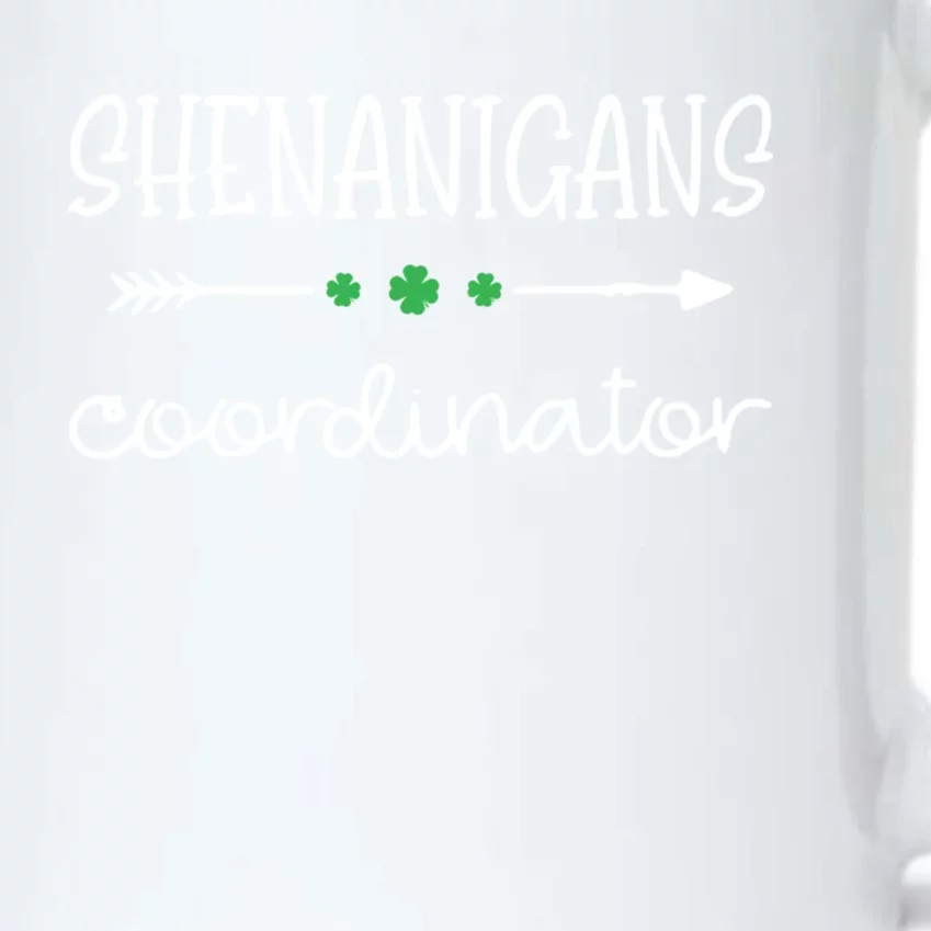 Shenanigans Coordinator Funny St Patricks Day Teacher Gift Black Color Changing Mug