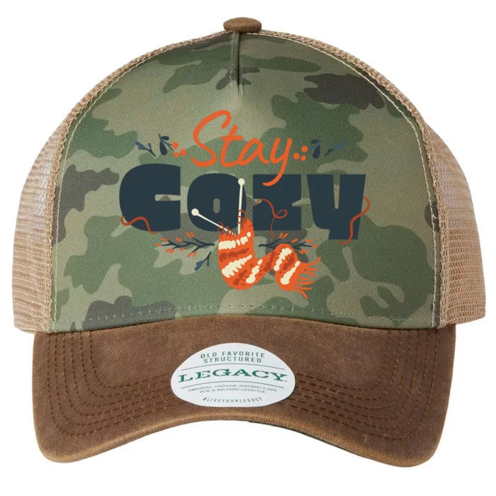 Stay Cozy Fall Legacy Tie Dye Trucker Hat